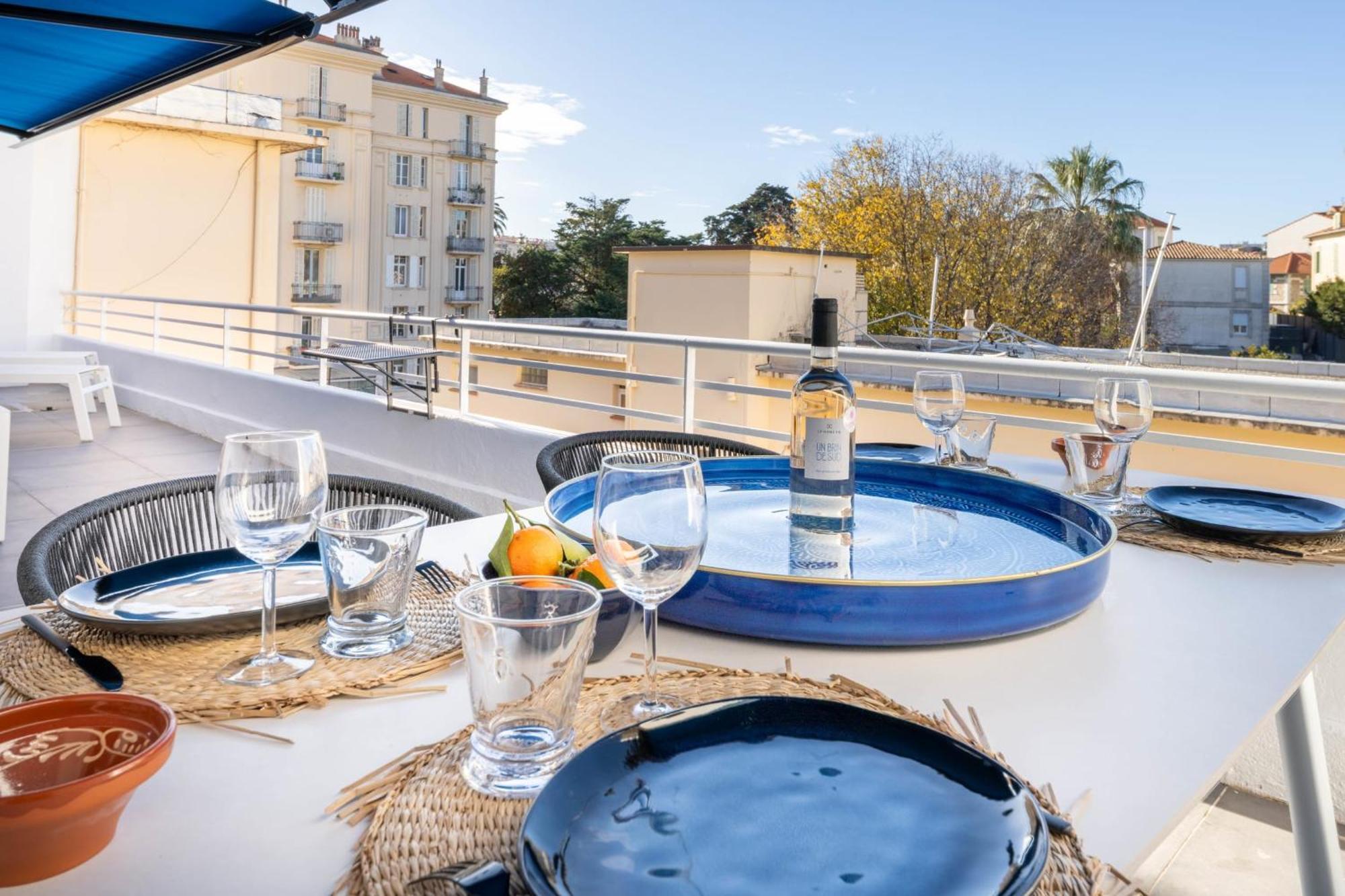 Apartamento 06az - With Terrace - 10min From Palais Cannes
